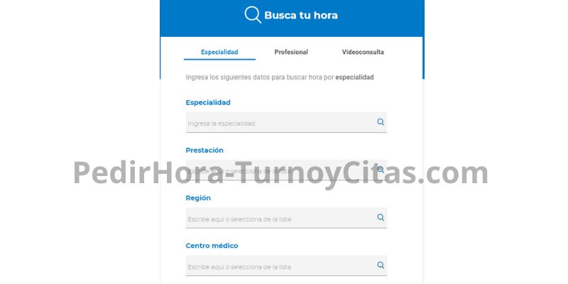 pasos para pedir hora en integramedica