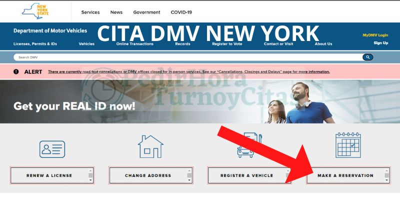 solicitar cita dmv new york